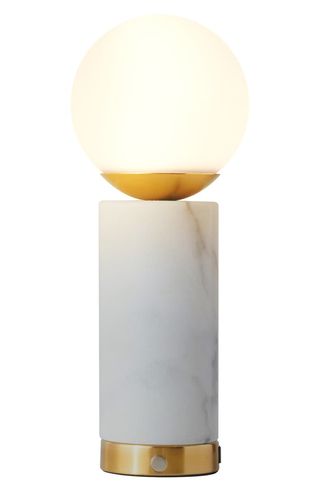 Marble table lamp