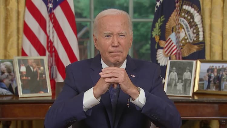 'Politics should never be a real battlefield': President Biden speaks on deadly Trump rally
