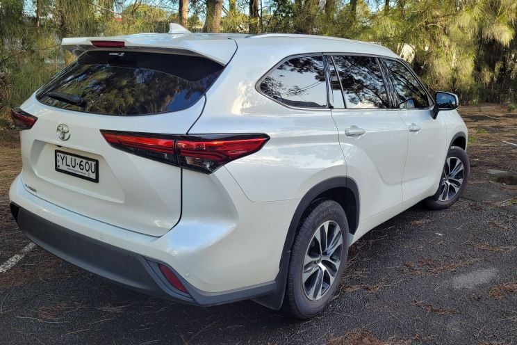 Toyota Grand Highlander teases new Hybrid Max powertrain