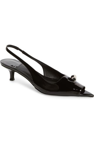 Cirques pointy kitten heel pumps