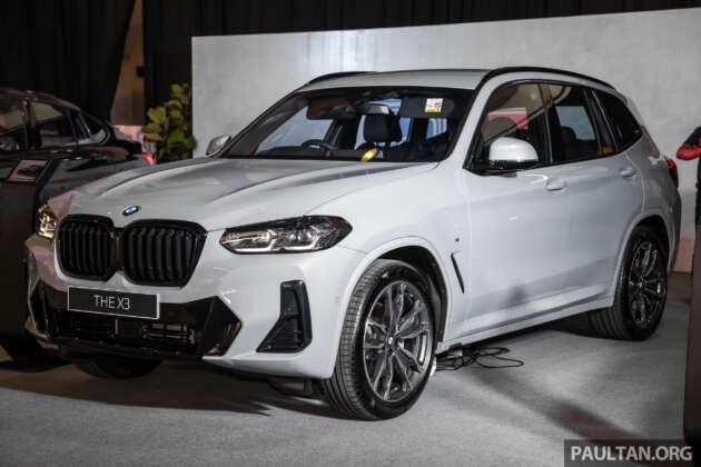 Final version of BMW X3 2024 – factory with additional accessory set, price fr.  RM312k for sDrive20i, RM358k for xDrive30e