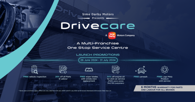Drivecare by Sime Darby Motors – a one-stop service centre catering to all segments and brands