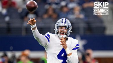 Skip Bayless: I do not have a good feeling about Dak Prescott being ready to play against the Vikings I UNDISPUTED