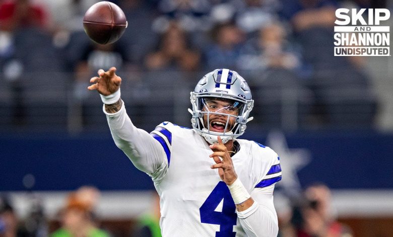 Skip Bayless: I do not have a good feeling about Dak Prescott being ready to play against the Vikings I UNDISPUTED