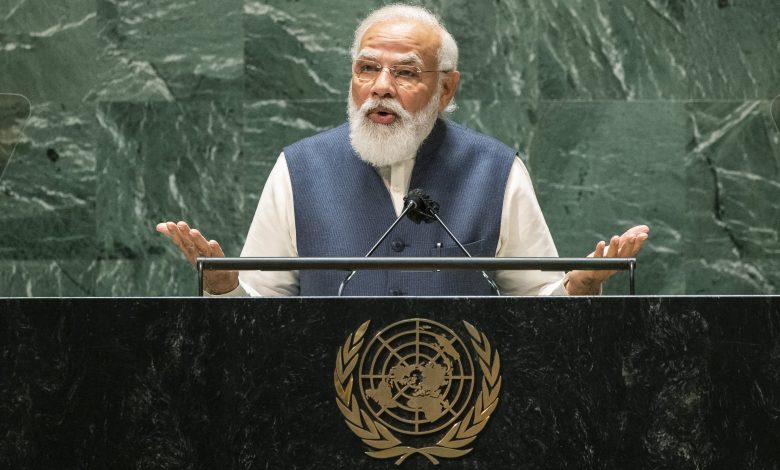 India rejects net zero emissions target, Modi off to climate talks