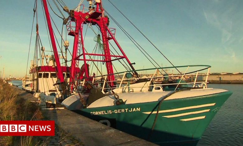 British fishing trawler detained by French authorities