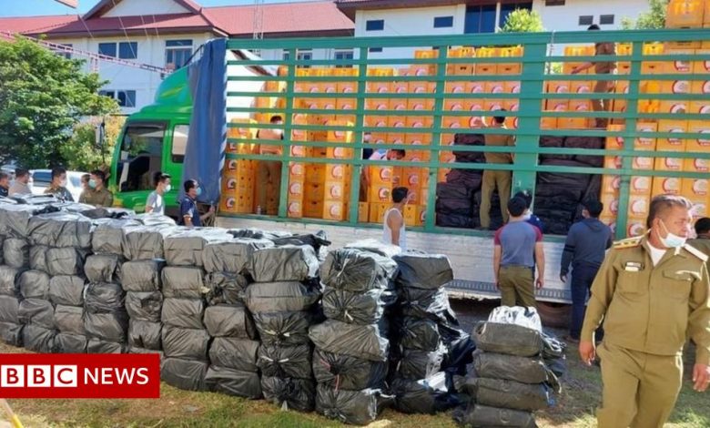 Laos makes Southeast Asia's largest ever drug bust