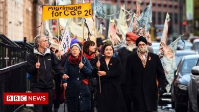 Faith groups and pilgrims lead Glasgow COP26 climate protests