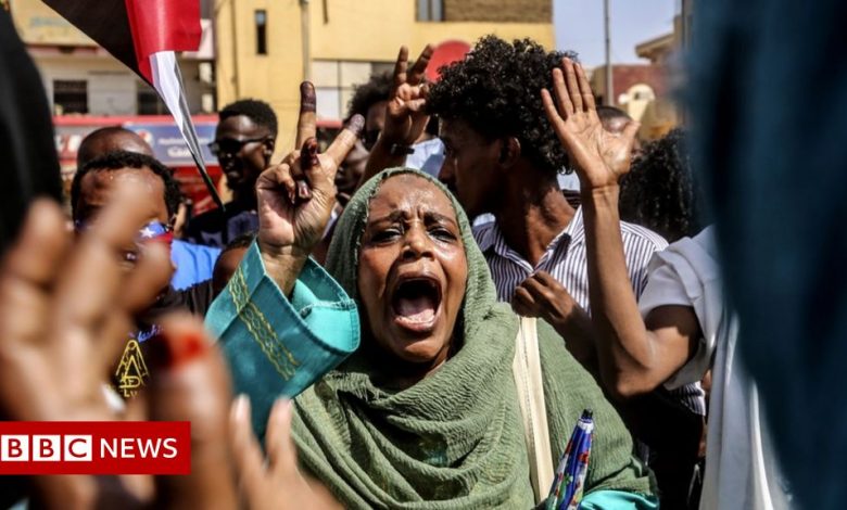 Sudan coup: Thousands take to streets in new protests
