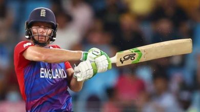 T20 World Cup: England thrash Australia as Jos Buttler hits 71 not out