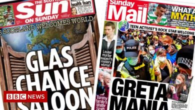 Scotland's papers: World looks to Scotland at COP26 and Greta 'mania'