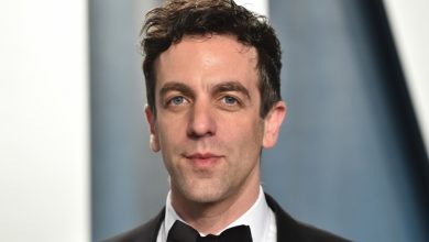 B.J. Novak's face is everywhere and he's OK with it