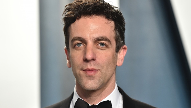 B.J. Novak's face is everywhere and he's OK with it