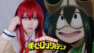 My Hero Academia cosplayer leaps in to save the day as charming Froppy