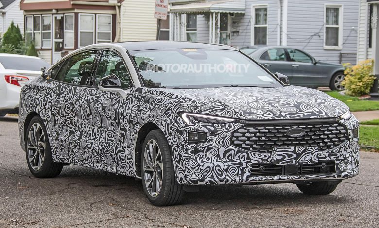 2022 Ford Fusion Active spy shots: Fusion successor almost here