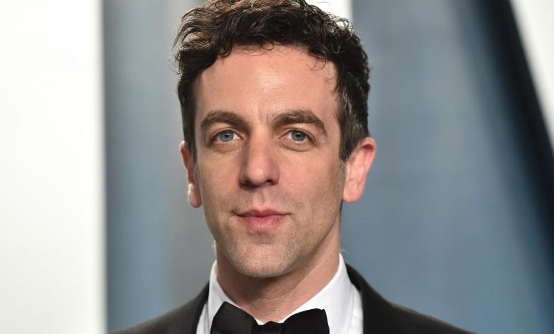 B.J. Novak's face is everywhere and he's ok with it