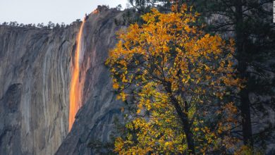 California's record rain re-ignites Yosemite's famed 'firefall'