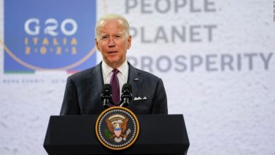 Joe Biden says international support for him is strong despite domestic struggles