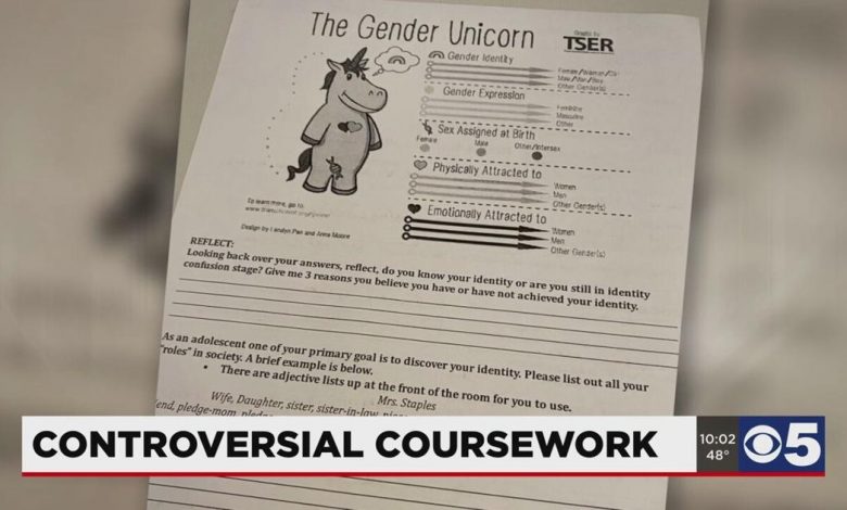 Gender identity school assignment creates controversy | News