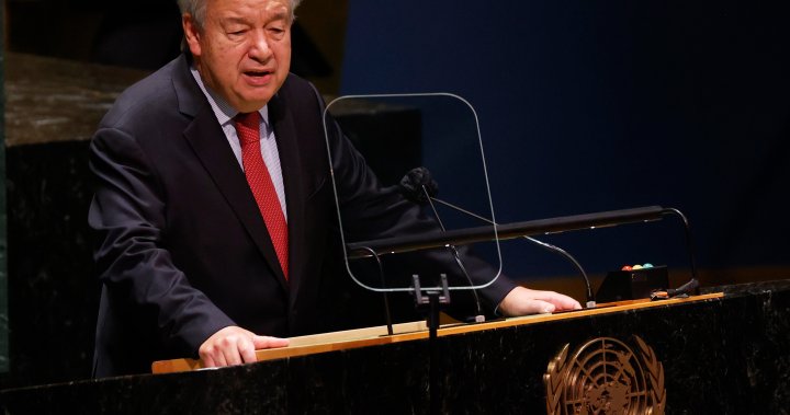 ‘Leadership gap’ undermining global efforts to curb climate change, UN chief says - National