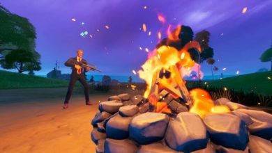 How to Heal from a Campfire in Fortnite