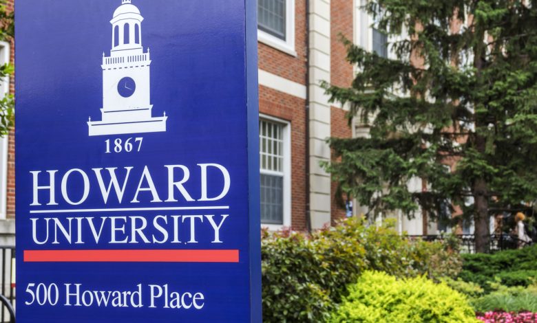 Howard University students protest against poor housing conditions : NPR