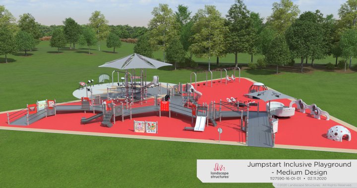 Canadian Tire Jumpstart donating $1.2M playground, spray pad to Regina - Regina