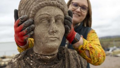 HS2: Ancient Roman statues discovered on planned route of high-speed UK railway