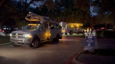Crews From Far And Wide Converge On North Texas After Wind Damage Caused Tens Of Thousands To Lose Power – CBS Dallas / Fort Worth