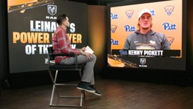 Pitt QB Kenny Pickett dominating the ACC & reacting to new nickname "Kenny Two gloves"