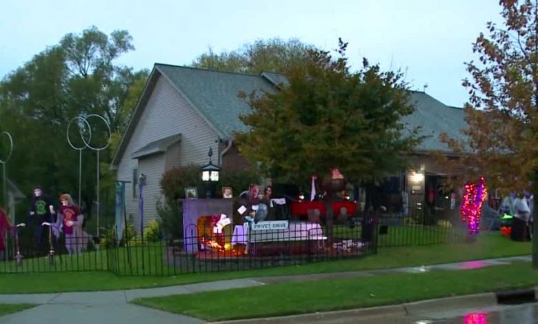 Iowa couple transforms their home into a Harry Potter Halloween destination