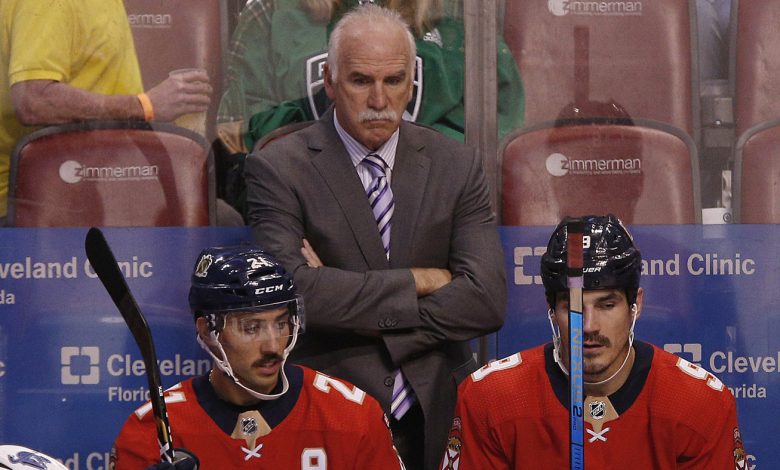 Former Chicago Blackhawks coach resigns from the Florida Panthers' top job : NPR