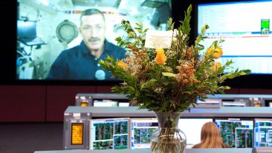With NASA astronauts launching on SpaceX rockets, a tradition returns: flowers. : NPR