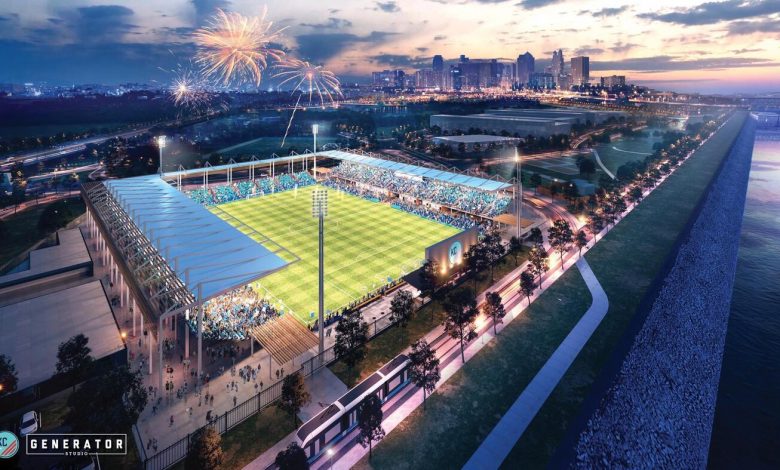 Kansas City plans the U.S.'s first soccer stadium built for women : NPR