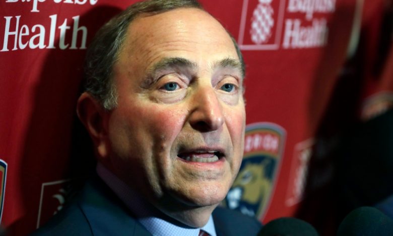 Kyle Beach meets with NHL commissioner Gary Bettman