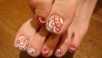 Festival Nails Designs For The Toe To Flaunt At Diwali