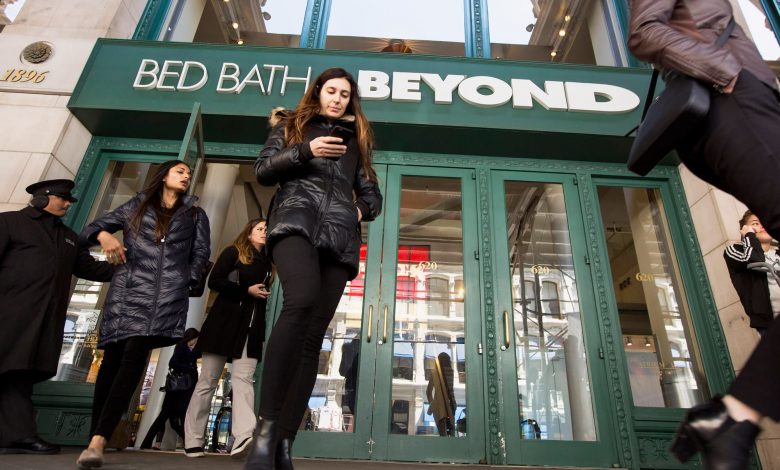 Bed Bath & Beyond shares soar more than 80% in after-hours trading