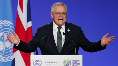 Australia's PM attacks French president's credibility over submarine deal