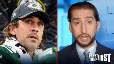 Nick Wright reacts to news that Aaron Rodgers will miss Sunday matchup against Chiefs I FIRST THINGS FIRST