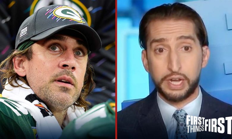 Nick Wright reacts to news that Aaron Rodgers will miss Sunday matchup against Chiefs I FIRST THINGS FIRST