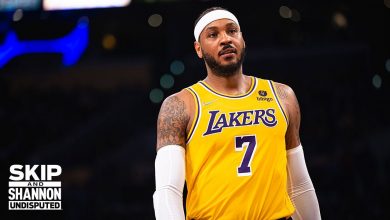 Skip Bayless on Lakers-Hornets: Carmelo Anthony was the biggest reason for their 14-point lead and win I UNDISPUTED