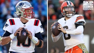 Skip Bayless: The Browns will beat the Patriots at Foxborough; I have faith in Baker Mayfield without OBJ I UNDISPUTED