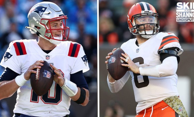 Skip Bayless: The Browns will beat the Patriots at Foxborough; I have faith in Baker Mayfield without OBJ I UNDISPUTED