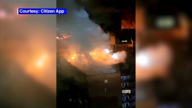 Bronx fire: 3 firefighters among 8 hurt as flames burn through apartment building in Van Cortlandt Village