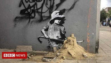 Banksy: Lowest piece of art sold at auction in America