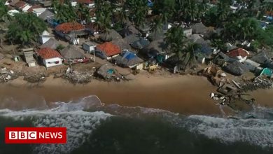 Climate change: The Indian village that could disappear under water