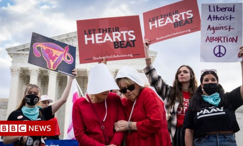 US Supreme Court hears arguments in controversial Texas abortion case