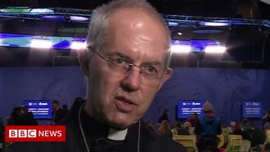 COP26: Archbishop of Canterbury apologises for 'Nazi' climate comments