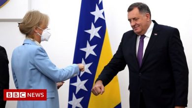 Bosnian leader stokes fears of Balkan breakup
