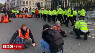Insulate Britain blocks roads around Parliament